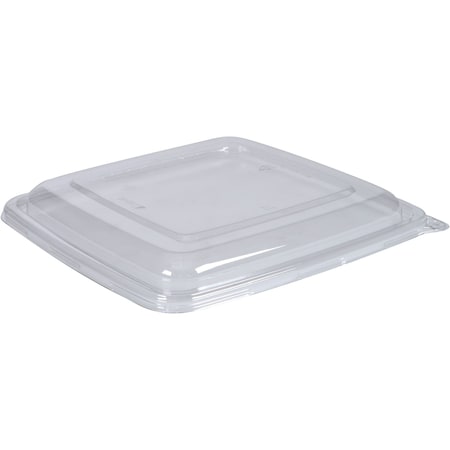 Lids, To-Go Containers, For Use With #133214 & #133215) Rectangular Trays, Clear, PET
